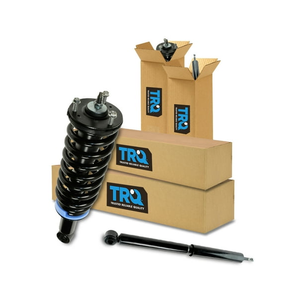TRQ Front Strut & Spring Assembly w/ Rear Shock Absorber Set of 4 for Sequoia SKA61004