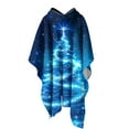 thumbnail image 4 of Wensltd Women's Christmas Long Sleeve Cape Holiday Party Hooded Shawl Costume Fashion Clothing, 4 of 9