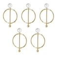 thumbnail image 1 of MasteelfCA 5pcs Alloy Delicate Clasp Scarf Buckle Clothes Decor Silk Scarf Holder Clamp, 1 of 7