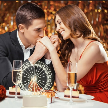 

NIUREDLTD 3D Love Lamp 3D Lamp 3D Lamp Love I Love You 3D Optical Night Light For Valentine s Day Birthday Anniversary Romantic Gifts