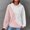 49#Pink, variant on Ftwytp Women's Fashion Printed Long Sleeves Blouse Casual Tops Sweatshirt Hoodies Slim-Fit Sweater 2024 Funny Xmas Lights Blouse Holiday Shirts Army Green