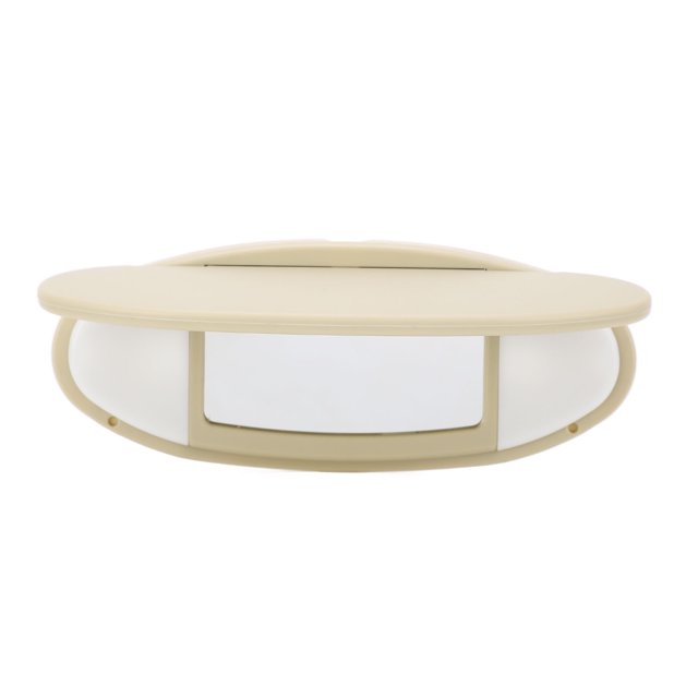 Visera frontal con espejo de tocador, antideslumbrante, a prueba de sol, reemplazo de conducción segura para R55 R56 R60 2007-2014 Beige