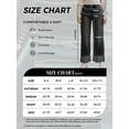 thumbnail image 3 of EMMIOL Women's Wide Leg Jeans Mid Waist Stretchy Loose Fit Jeans Baggy Boyfriend Denim Pants with Cuffed Hem, 3 of 7