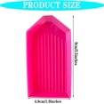 thumbnail image 2 of 20PCS Rose Red Plastic Diamond Painting Trays,3.5inches x 1.9inches Bead Sorting Trays Organizer, Diamond Painting Tool Accessories for DIY Art Craft, 2 of 5