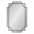 thumbnail image 2 of Kate and Laurel Minuette Glam Wall Mirror, 24" x 36", Black, Elegant Traditional Home Decor With A Boho Charm, 2 of 6