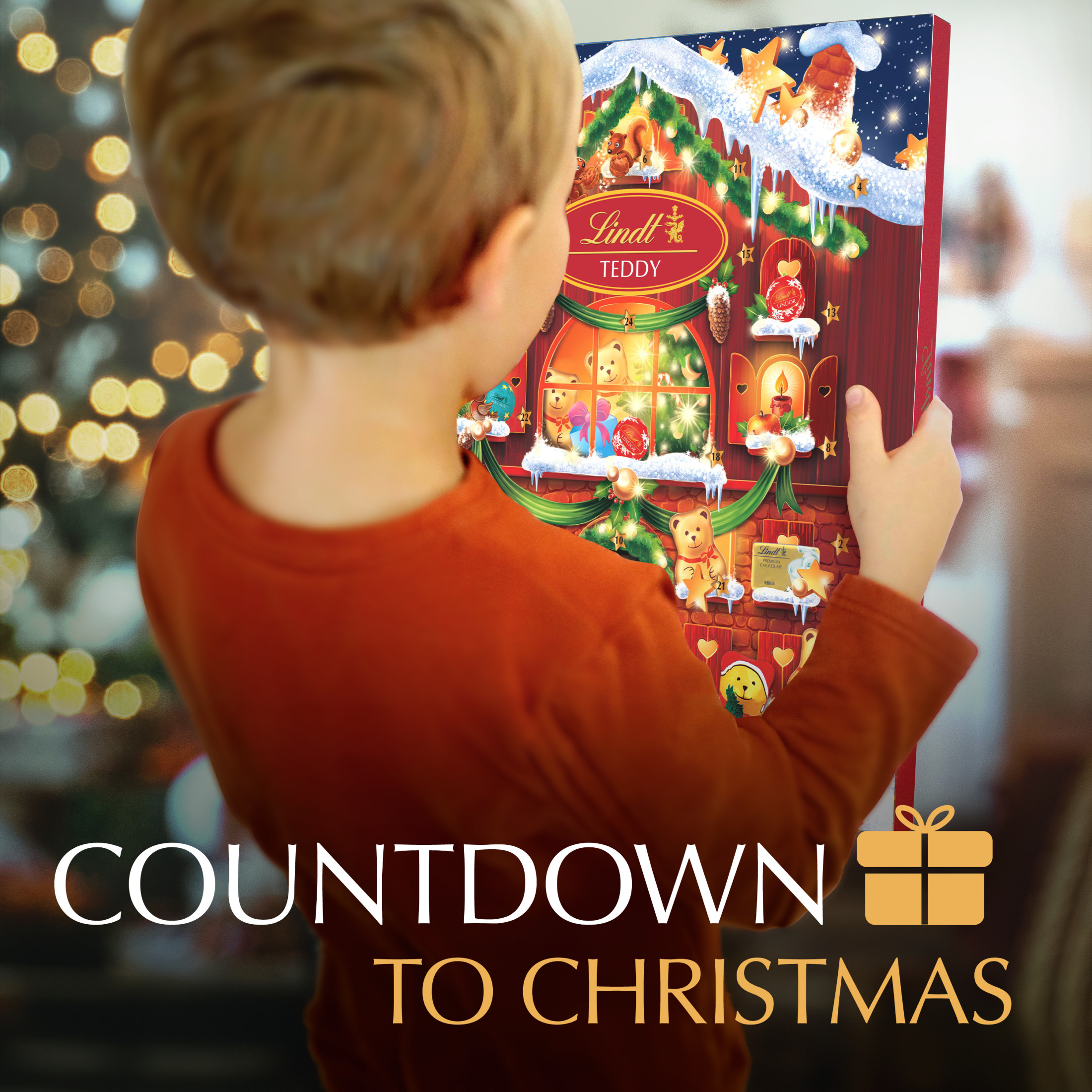 Lindt Teddy Chocolate Advent Calendar 4.5 oz photo 2