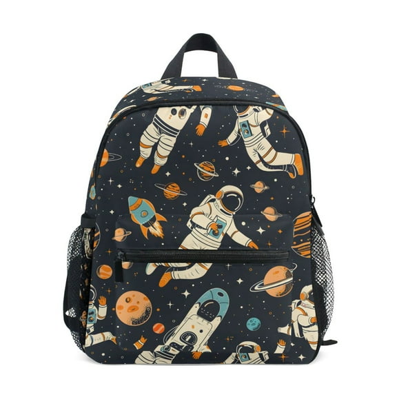 ALAZA Astronauts Space Universe Planets School Backpack Small Bookbag Mini Bags