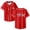 Red, variant on Josiah Queen Adonai Merch Baseball Jersey Shirt V-Neck Women Men Short Sleeve Streetwear Clothes