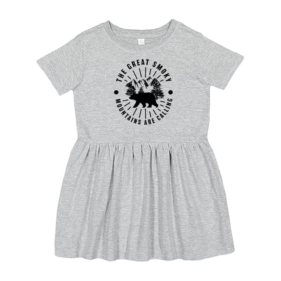 Inktastic The Great Smoky Mountains Are Calling Girls Toddler Dress