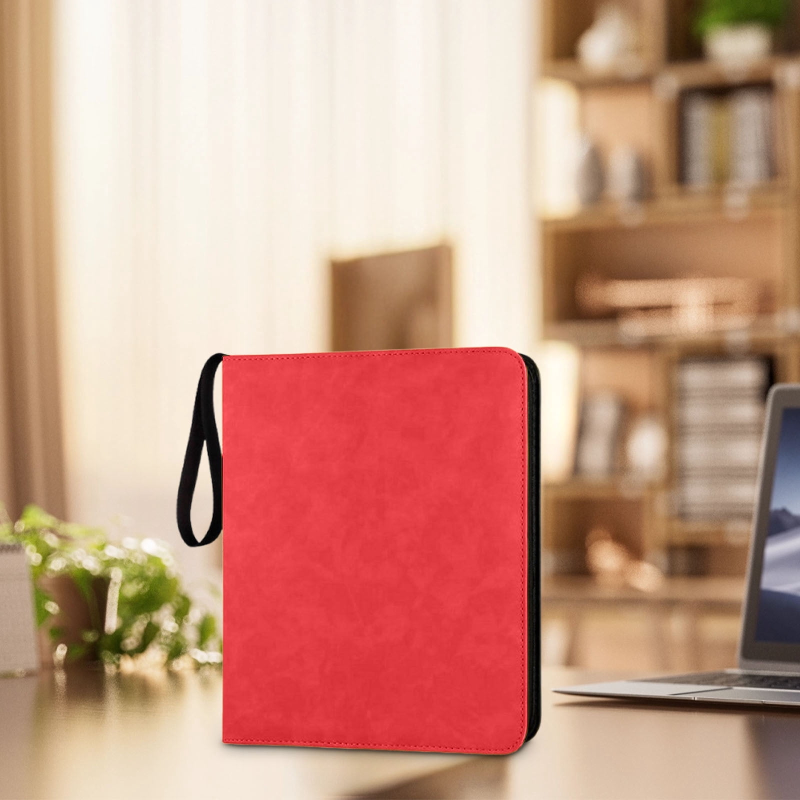 PPgejGEK 900 Card Slots Collectible Card Binder with 9 Pockets Per Page and 50 Pages - Trading Card Album Storage Book with Bookmark Feature