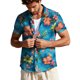 thumbnail image 3 of Ceisia Unisex Aloha Hawaiian Shirt Tropical Print Short Sleeve Button Down Casual Beach Vacation Gift Shirt, 3 of 9