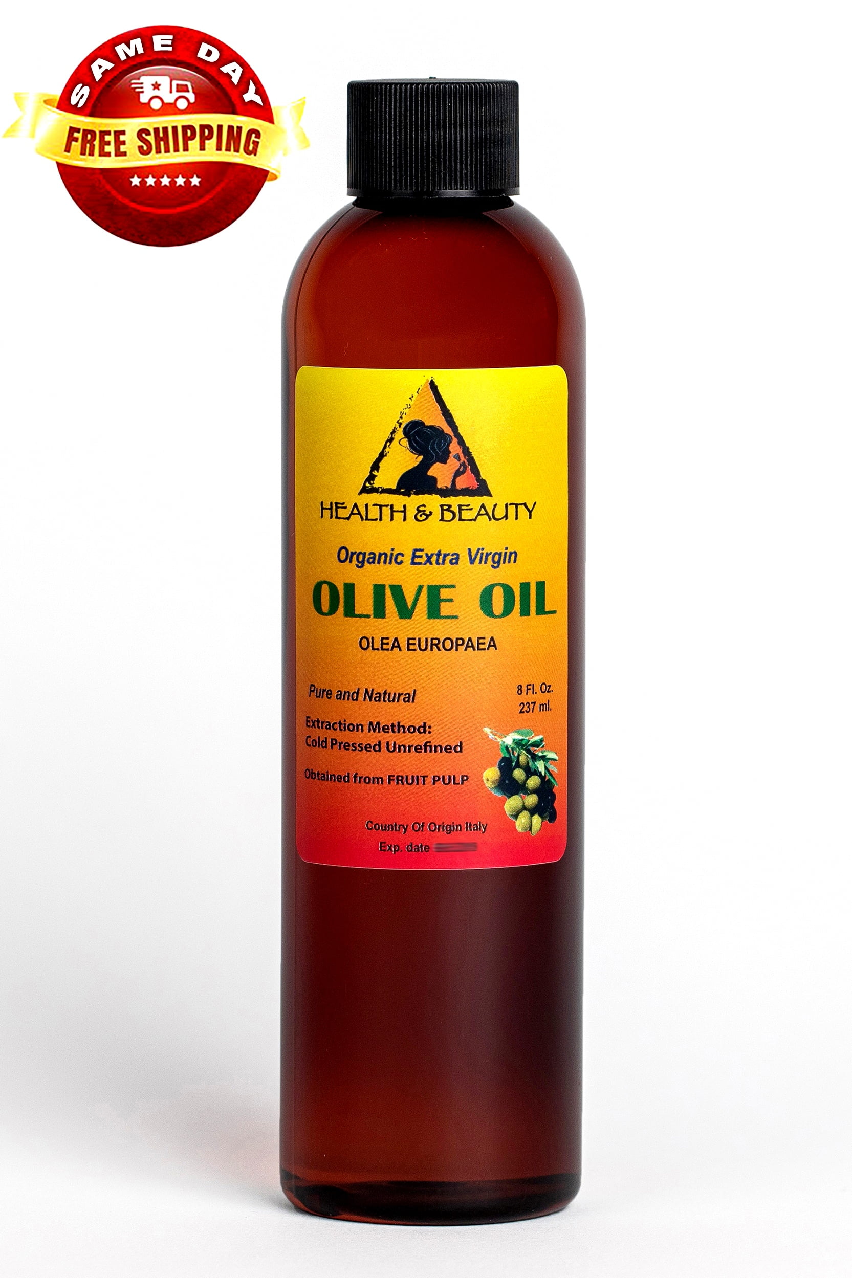 OLIVE OIL EXTRA VIRGIN ORGANIC UNREFINED RAW COLD PRESSED PREMIUM PURE 8 OZ