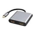 thumbnail image 3 of 4XEM 4XUSBCHUB07 USB C Dock with Dual HDMI USB 2.0 and Power Delivery 4K, 3 of 3