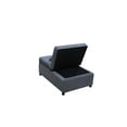 thumbnail image 6 of Folding Ottoman Bed, Convertible Ottoman Sofa Sleeper Bed, Velvet, Dark Gray, 6 of 10