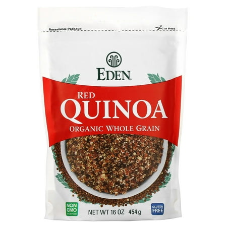 Organic Whole Grain, Red Quinoa, 16 oz (454 g), Eden Foods