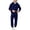 Navy_Gvtc, variant on Gvtxlev Boys Tracksuits 2026 Long Sleeve Fleece Hoodies with Kangaroo Pocket Casual 2 Piece Jogger Set Solid Color Sizes 2-14 Years