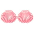 thumbnail image 1 of CIMAXIC Simulation Shell 2pcs Simulation Shell Pearl Storage Desktop Decoration Storage Box Photo Props,3.54"X2.76"X1.18", 1 of 4