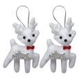 thumbnail image 1 of Adornos Navideños Adornos Para El Árbol De Navidad Navidad Blanca Ciervo Navideño Espuma Y Adornos Navideños Adornos Navideños Asequibles, 1 of 4