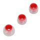 thumbnail image 3 of Almohadillas para auriculares de silicona, aislamiento de ruido suave, 3 tamaños, tapones para los oídos de repuesto para orificio de sonido de 4,5 a 6,5mm, 6 uds., 3 of 8