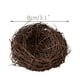 thumbnail image 3 of Casita para pájaros de ratán artificial | Decoración natural para jardines y bodas | Accesorio fotográfico de 8 x 8 x 5 cm para balcones, ventanas y fiestas, 3 of 8