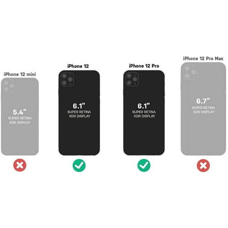 OtterBox - Commuter Series for Apple® iPhone® 12 and iPhone 12 Pro - Black
