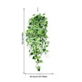 thumbnail image 3 of WZXPWT Artificial Green Wall Hanging, Indoor Decoration Plastic Plant, False Greenery Wall Decor, Fake Green Wall Hanging, 3 of 8
