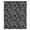 Black, variant on Dandelion Semi Sheer Curtains Drapes for Living Room, Bedroom, French Doors Window 54 Inches Long, Navy Blue Flowers Modern Minimalist Spring Rod Pocket Chiffon Curtain Drapery Voile Draperies Panel