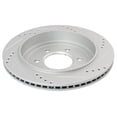 thumbnail image 2 of Geelife Front Rear Posi Ceramic Brake Pad Performance Drilled Slotted Rotor Kit, 2 of 7