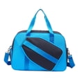 thumbnail image 1 of Lipstore Pickleball Bag Adjustable Shoulder Strap with Zipper Large Tennis Racket Bag Blue, 1 of 8
