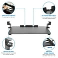 thumbnail image 5 of Mount-It! Clamp-On Adjustable Keyboard and Mouse Tray, 5 of 9