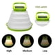 thumbnail image 2 of Lámpara solar LED retráctil para exteriores, portátil, plegable, para acampar, recargable, resistente al agua, para emergencias, montañismo, pesca, 2 of 8