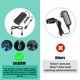 thumbnail image 5 of Adaptador de corriente y cargador de coche, convertidor de 12 V, 15 A, 180 W, 5 of 7