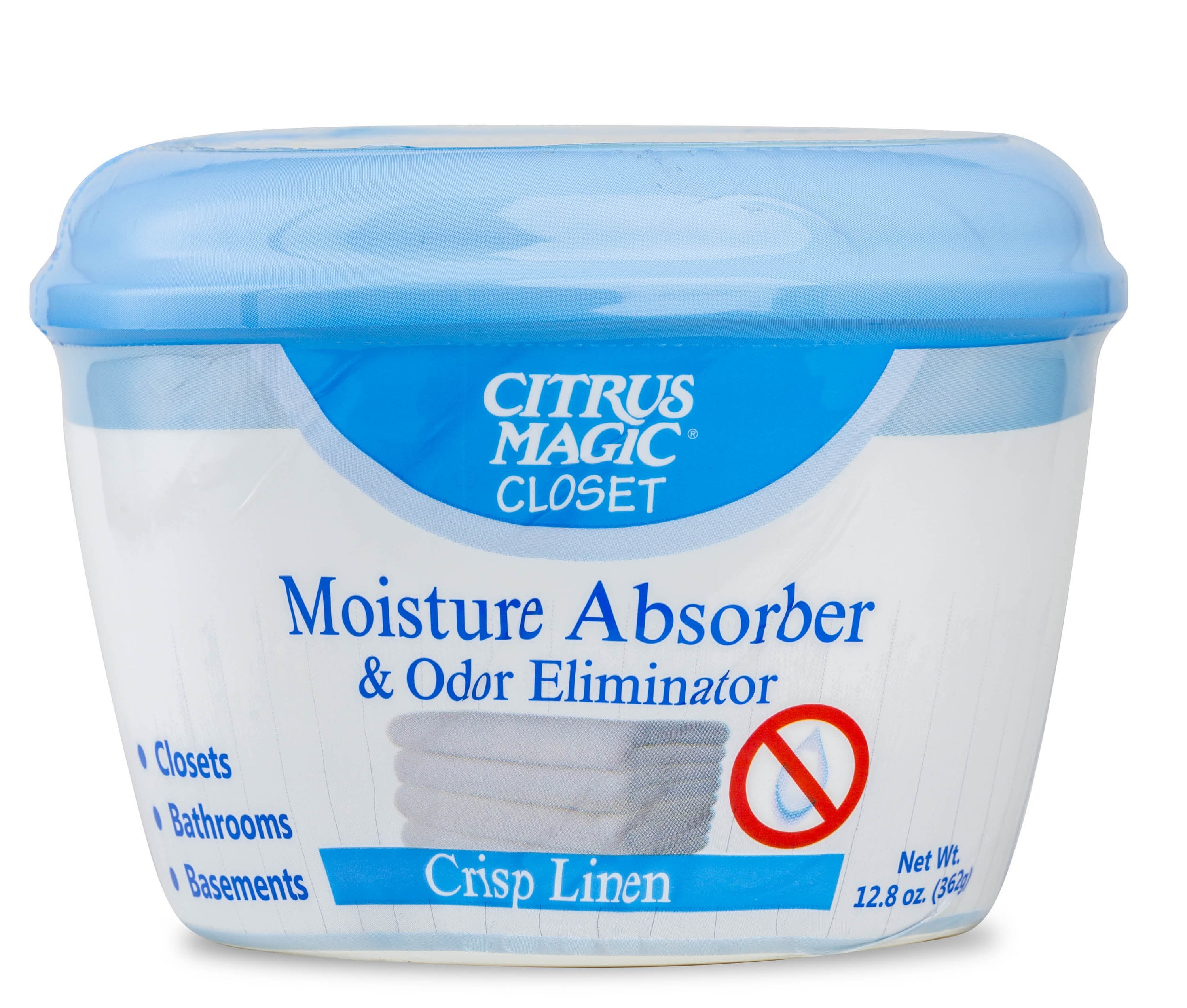 Citrus Magic For Closets Moisture Absorber and Odor Eliminator, Crisp