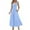 Z1-Light Blue-summer dresses, variant on Wiyuqeen Ruffle Dresses Maxi Dresses for Women Solid Spaghetti Strap Tunic Dress Square Neck Tie Smocked Dresses with Pockets