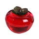 thumbnail image 5 of Figura de caqui de cristal, estatua de fruta, artesanías portátiles, miniaturas de adorno para el hogar Rojo, 5 of 9