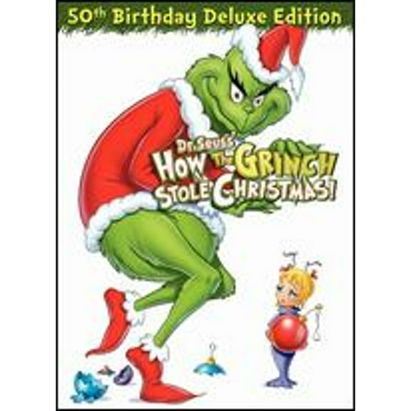 Pre-Owned Dr. Seuss' How the Grinch Stole Christmas! [50th Birthday Deluxe Edition] (DVD 0012569791732) directed by Chuck Jones