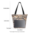 thumbnail image 3 of Fotbe Watercolor Zebra Bolsa de Playa con Estampado, Bolsa de Hombro, Bolsa de Mano Espaciosa, Bolsa de Viaje Ligera, Bolsa de Compras Versátil, 3 of 6