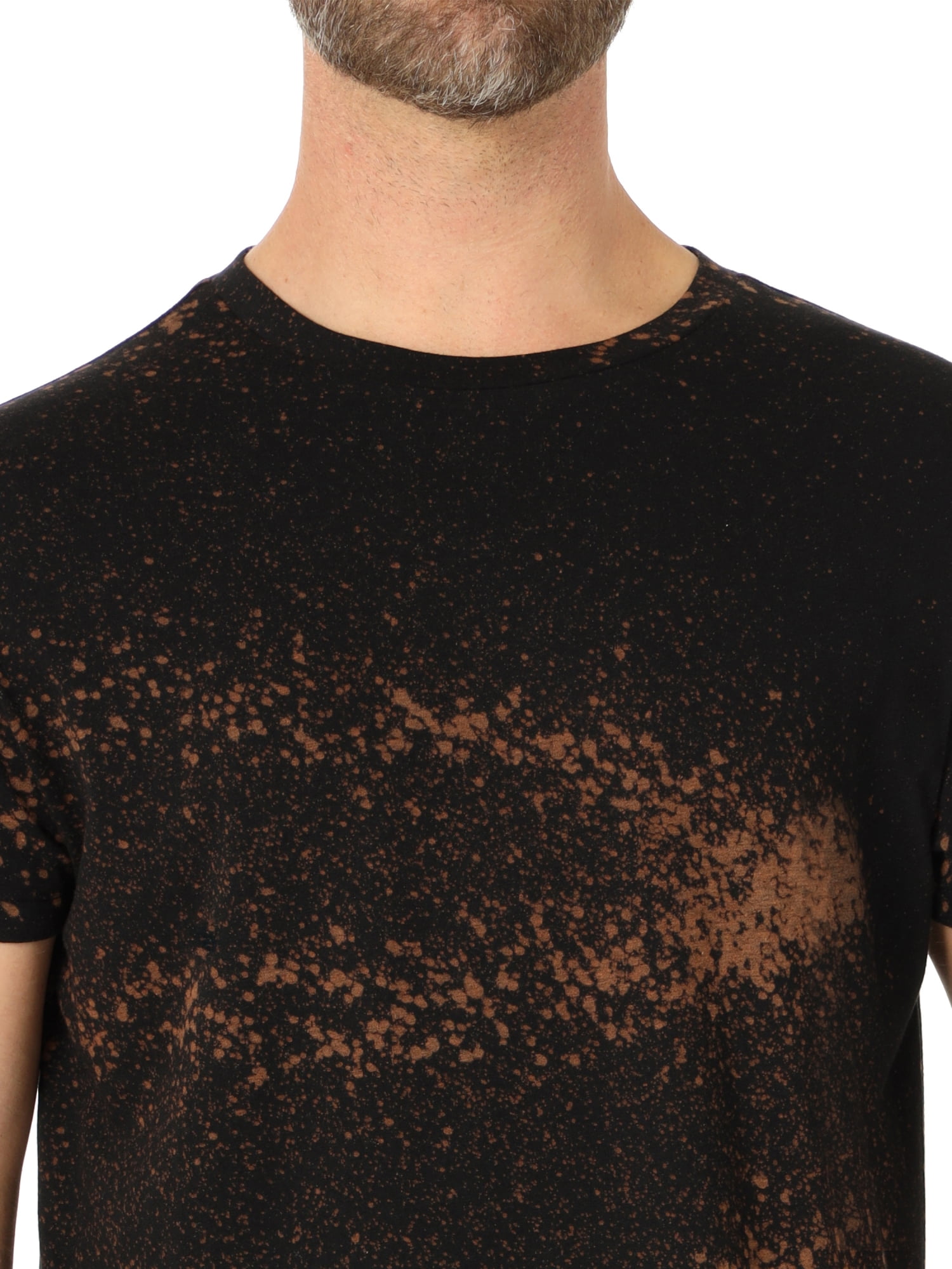 Rock & Republic Men's Short Sleeve Crew Neck Beach Spray Tee
