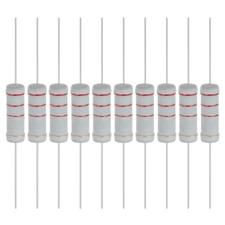 100 Résistances Film Métal 220 Ohm – 1W, Tolérance ±5%, Neuves