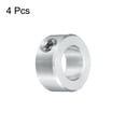 thumbnail image 3 of 4 Packs Set Screw Collars 5/8" Bore, Aluminum Shaft Collars, 1-1/8" OD and 1/2" Thickness, Set Screw Clamp Collar, 3 of 5