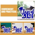 thumbnail image 3 of Minkissy 6Pcs Graduation Cap Decor Blue Wooden Congrats Grad Table Centerpiece for Desktop Decor and Parties, 3 of 8