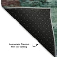 thumbnail image 5 of Addison Rugs Mayfield Premium Machine Washable Transitional Abstract Teal Rectangle Rug, 10' x 14', 5 of 6