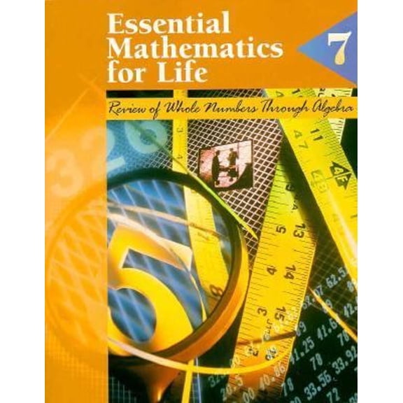 Pre-Owned Review of Whole Numbers Through Algebra (Paperback) 9780028026152