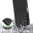 thumbnail image 3 of For Apple iPhone 8 Plus/7 Plus/6 6S Plus Hybrid Crystal Clear Shock-Absorption Bumper with TPU + Hard PC Back Frame Cover ,Xpm Phone Case [ Black ], 3 of 8