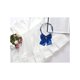 thumbnail image 5 of INSPIRE CHIC Corbata de moño preatado para mujer con correa ajustable de color sólido Talla única Azul real, 5 of 6
