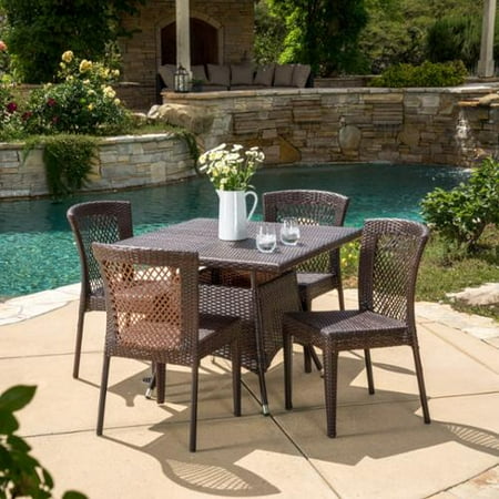 Christopher Knight Home Watkins Outdoor 5 Piece Wicker