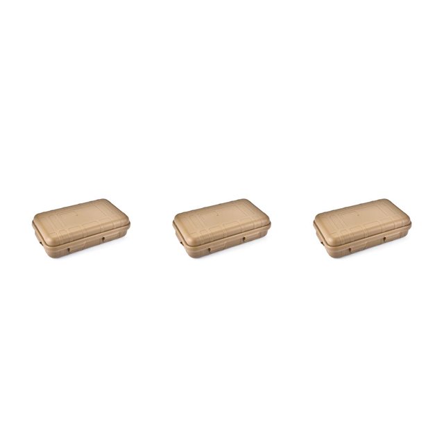 Eigraketly Estuche de supervivencia portátil impermeable a prueba de golpes caja de almacenamiento de emergencia contenedor de Camping Type1 NO1