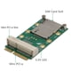 thumbnail image 3 of Mini adaptador PCIE con ranura para tarjeta SIM para módem 3G4G Kuymtek WWAN HSPA tarjeta LTE Mini tarjeta GPS para ordenadores portátiles de escritorio, 3 of 9