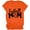 Orange, variant on Women Football Mom Shirt Gift T-Shirt for Mom
