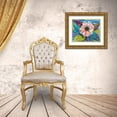 thumbnail image 3 of Vertentes, Jeanette 14x12 Gold Ornate Wood Framed with Double Matting Museum Art Print Titled - Island Flowers, 3 of 4